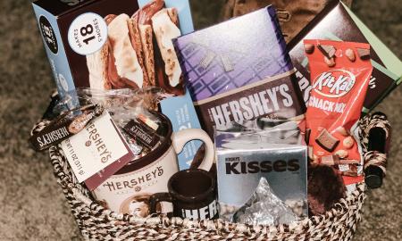 Assorted Hershey Basket